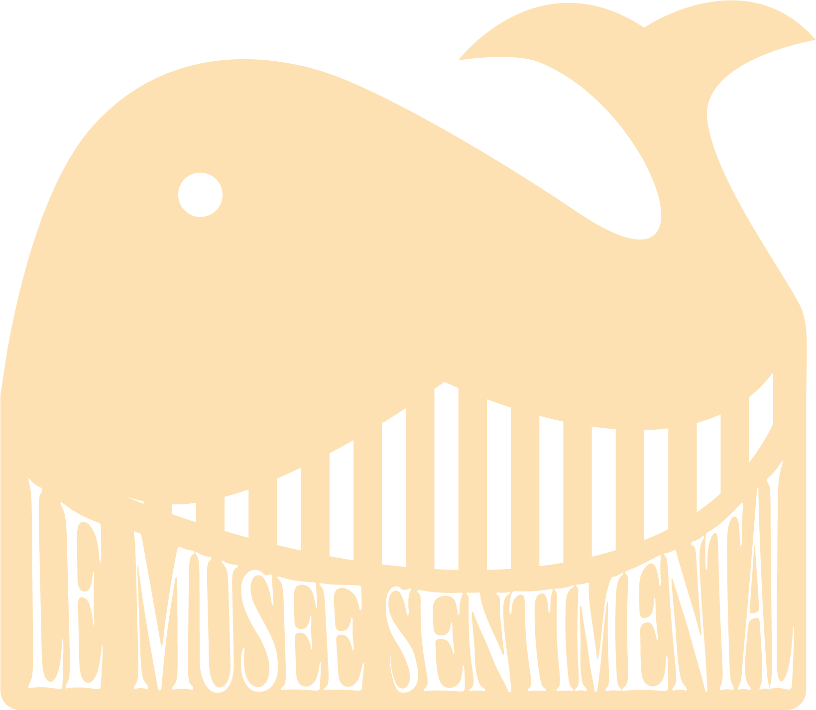 logo Musée Sentimental beige